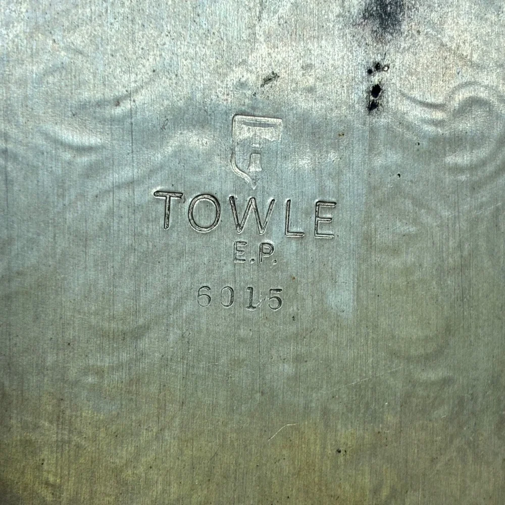 Towle Tray Silverplate Formal Dining Tea Victorian Style Grandmillenial Butler
